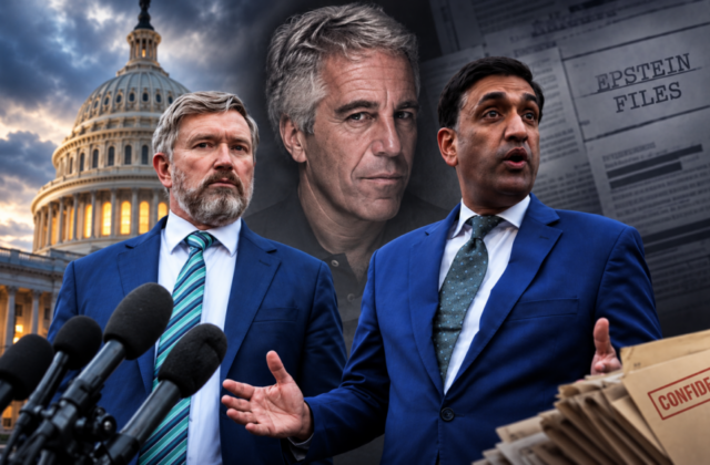 Demócrata y republicano fuerzan nueva votación para desclasificar más archivos de Epstein