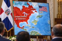 “Es un asunto de Estado”: politólogo sostiene Gobierno debe fijar posición ante mapa de Trump