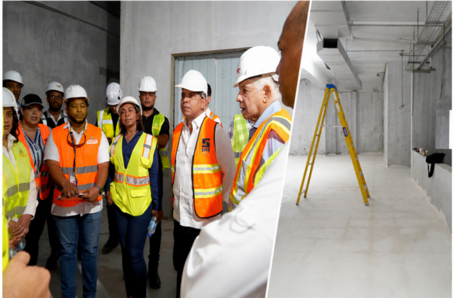 Gobierno supervisa construcción del Laboratorio Tamiz Neonatal en Robert Reid Cabral