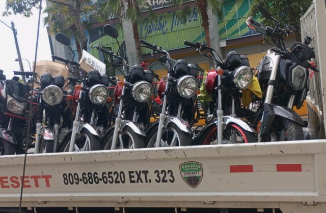 Autoridades fiscalizan 158 motociclistas en últimos días por violaciones a la Ley de Tránsito