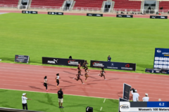 Velocista dominicana Liranyi Alonso conquista los 100 metros con 11.14 segundos en Omán 