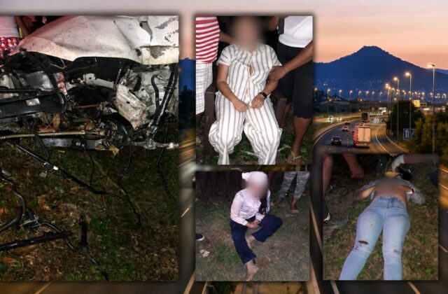 Tres personas resultan heridas al volcarse una jeepeta en la Autovía del Nordeste
