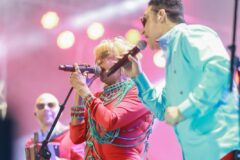 El Prodigio y la Súper Banda llenan el Arena del Cibao