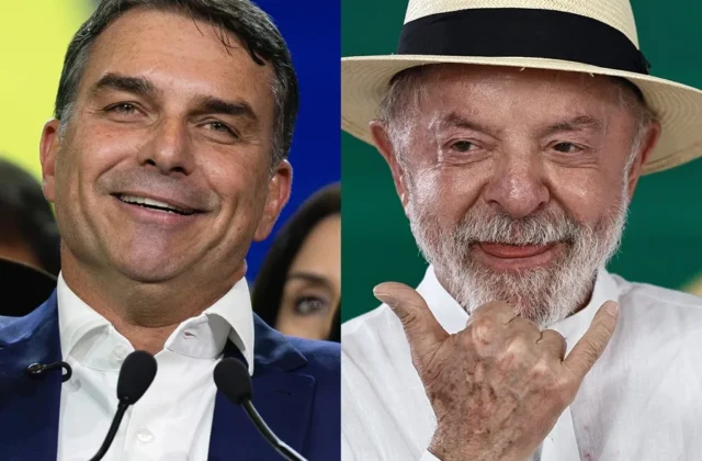 Hay un empate técnico entre Lula y Flávio Bolsonaro a dos semanas de los comicios