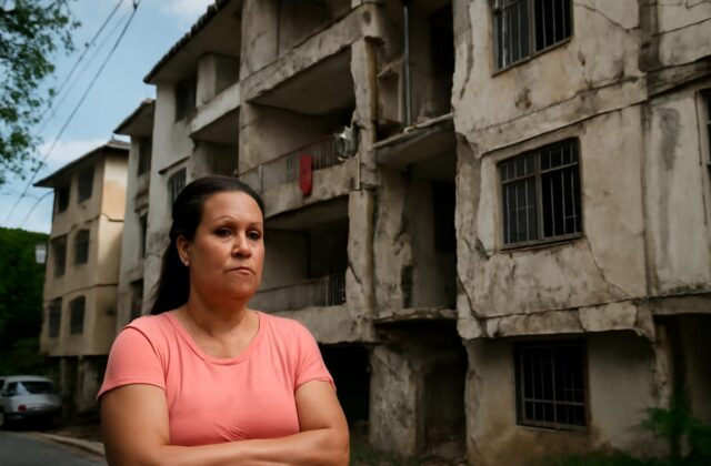 Cientos de familias viven en edificios al borde del colapso en El Salvador