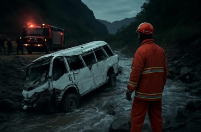 Muertos y heridos al despeñarse un microbús con más de 10 personas en el suroeste de China