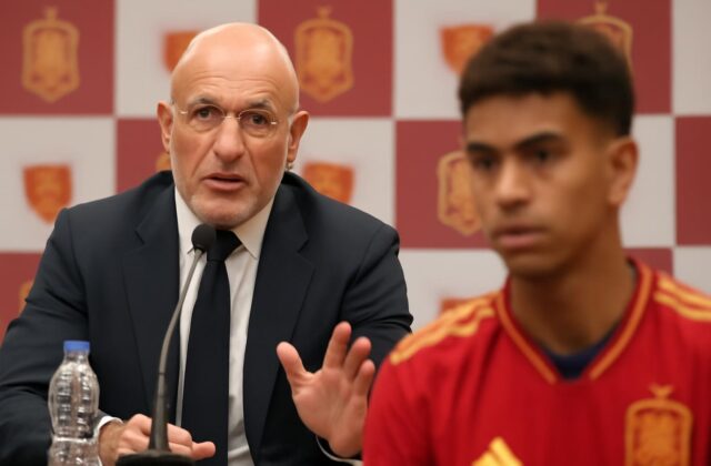 De la Fuente: «Lamine tiene que ser Lamine, Messi es inigualable»