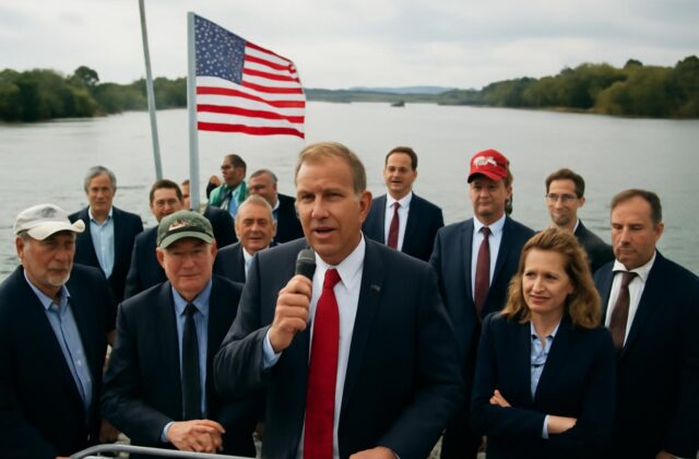 Grupo partidario de deportaciones masivas promueve su agenda sobre un yate en Washington