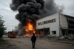 Ataques con drones dejan ocho muertos en almacenes de Rusia