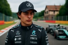 Antonelli domina último libre del GP de Bélgica en Spa