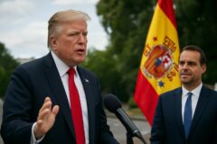 Trump dice tras la victoria de ‘La roja’ que ya no hay «tensiones» con España