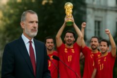El rey Felipe VI: «Hoy celebramos un título; mañana recordaremos una leyenda»