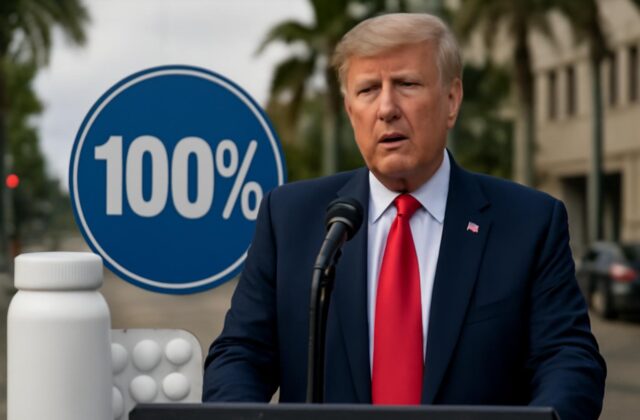 Trump anuncia aranceles del 100% para medicamentos genéricos en 2028