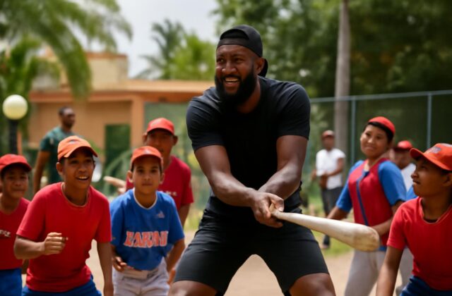 Jaylen Brown visita la Academia Javilla y continúa su recorrido por República Dominicana