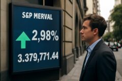 La Bolsa de Buenos Aires cierra con una subida del 2,98 %