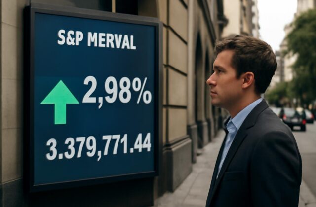 La Bolsa de Buenos Aires cierra con una subida del 2,98 %
