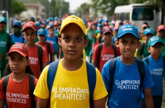 (VIDEO) Más de 5,500 niños participan en las Olimpiadas Infantiles Municipales de La Vega