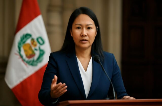 Fujimori inicia su mandato en Perú enfocada en combatir el crimen y reducir desigualdades