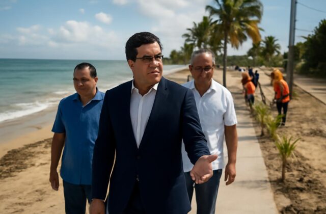 Ministro David Collado supervisa intervención en playa El Faro de San Pedro de Macorís - Presidencia de la República Dominicana