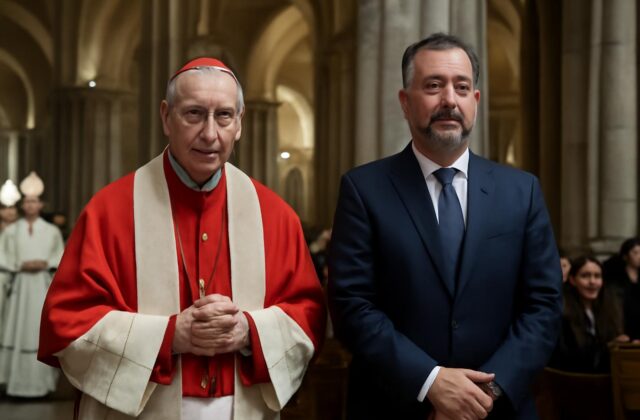Secretario de Estado del Vaticano oficia misa en Guatemala con la presencia del presidente