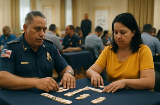 ASEOPNA reúne a padres policías en su primer torneo amistoso de dominó para fortalecer la integración familiar e institucional