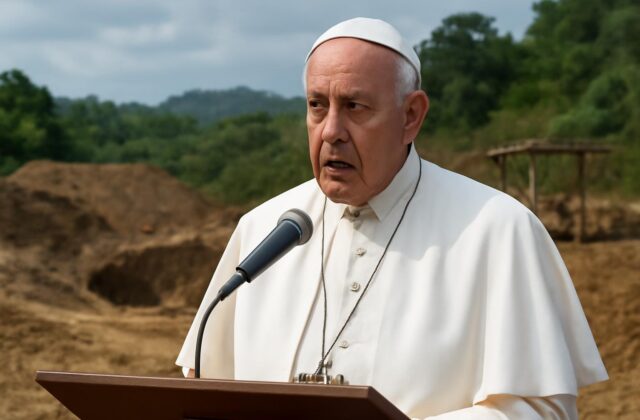 El papa reclama seguridad y legalidad en las minas tras derrumbe en R. Centroafricana