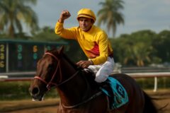 José Francis Rojas gana tres carreras y escala al tercer lugar entre los jinetes