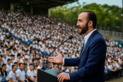 Bukele anuncia aumento de inversión en educación, equivalente al 8 % del PIB salvadoreño