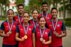 RD cierra con siete podios el Dominican International 2026 de Bádminton