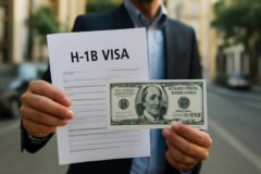 Trump planea una nueva tarifa de 100.000 dólares para trabajadores con visa H-1B en EEUU