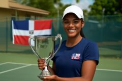 RD cierra participación en competencia U12 de la ITF con título femenino
