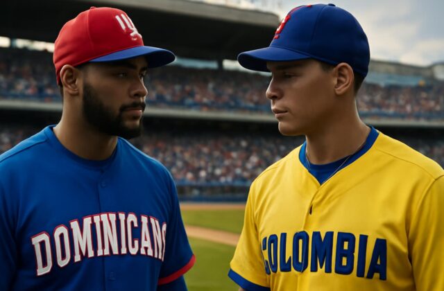 República Dominicana vs. Colombia en semifinal de béisbol - eldia.com.do
