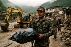 Nepal recupera 95 cadáveres tras riada y busca 384 turistas