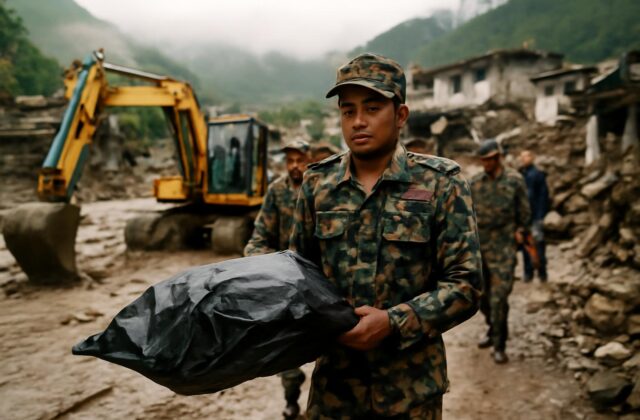 Nepal recupera 95 cadáveres tras riada y busca 384 turistas