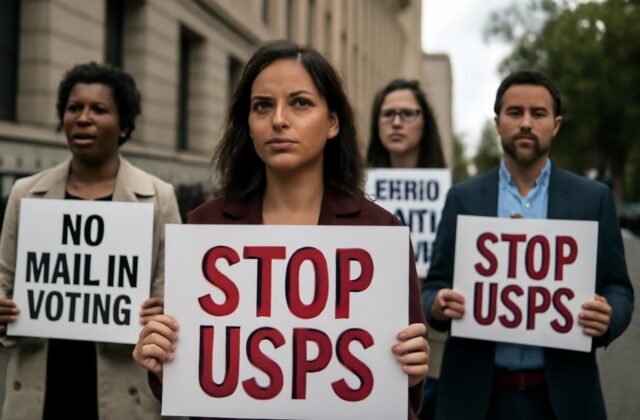 Organizaciones civiles piden bloquear nueva norma de USPS sobre voto por correo