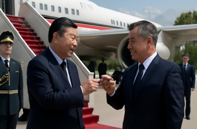 Xi llega a Kirguistán en visita de Estado para participar en la cumbre de la OCS