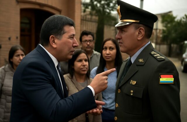 Vicepresidente de Bolivia enfrenta a teniente coronel por soldados desaparecidos en explosión