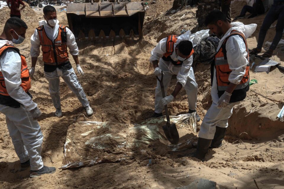 Empieza segunda fase de búsqueda de cadáveres en Gaza para encontrar a 1.072 desaparecidos