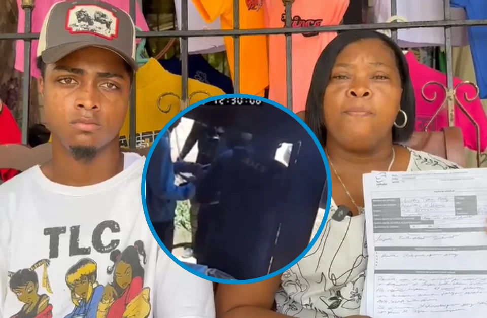 Madre exige respuesta oficial tras denuncia de agresión por agente de Migración a su hijo en Monte Plata