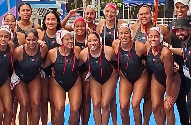 México le gana a Cuba y avanza invicto a las semifinales del waterpolo femenino