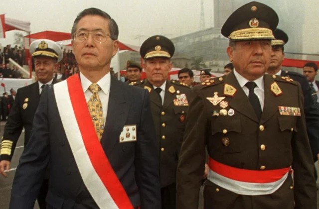 Fujimori respalda a Fuerzas Armadas