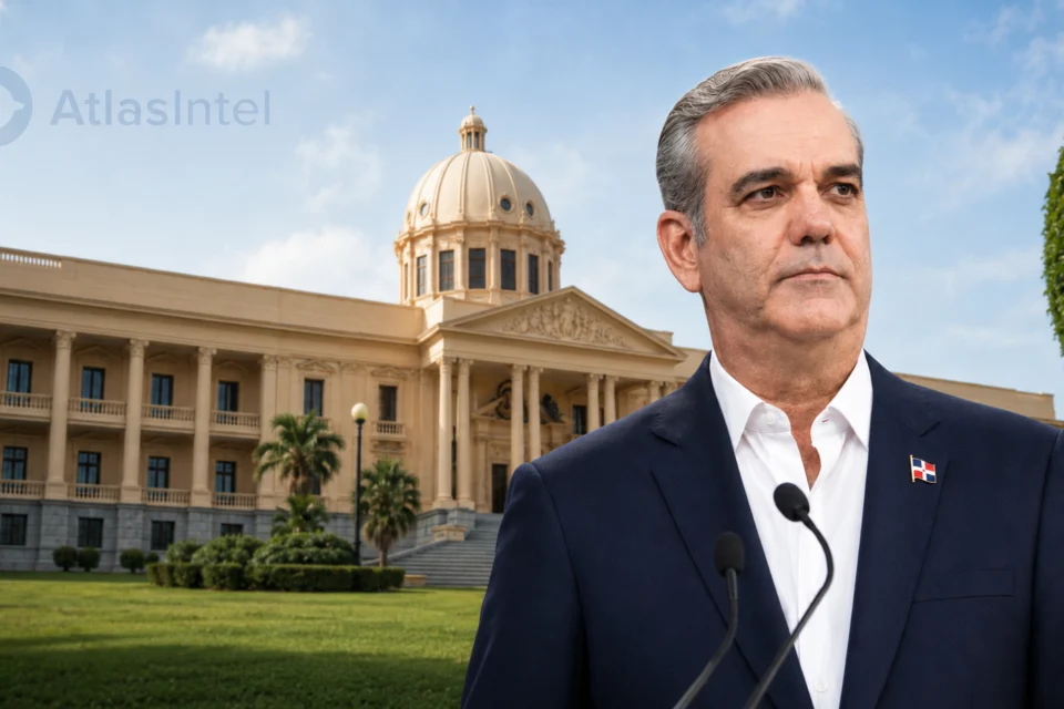 AtlasIntel dice gobierno de Luis Abinader cierra su sexto año con 55.5% de aprobación actual