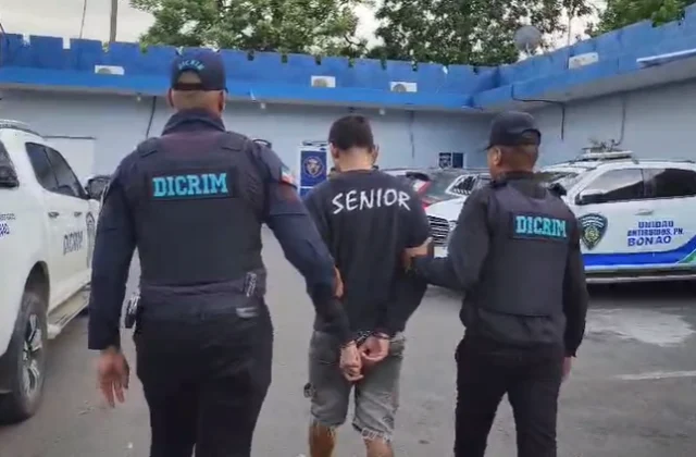 Dicrim apresa en La Vega a el “Panadero”, buscado por presunto robo agravado