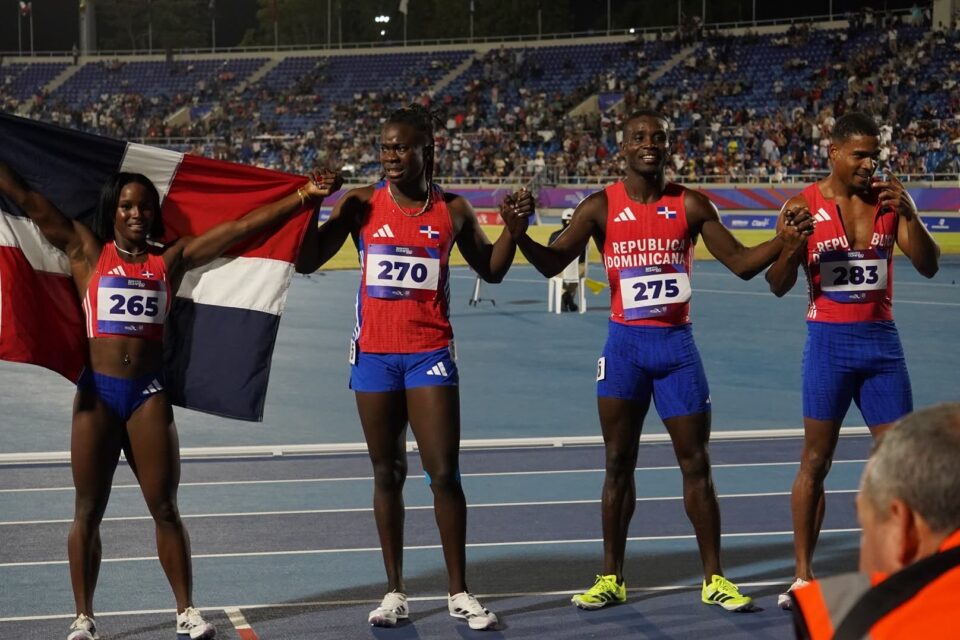 República Dominicana recupera oficialmente el oro en el relevo mixto 4×100