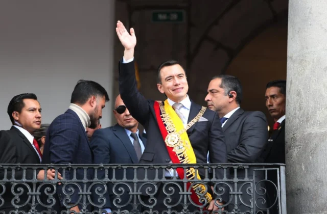Noboa declara 3 días de duelo nacional en Ecuador por muerte de director de Inteligencia