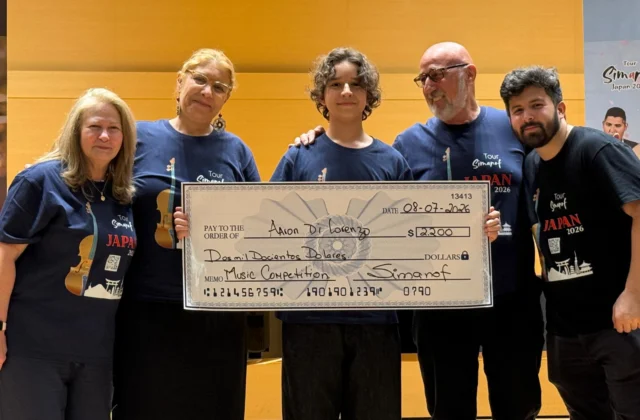 Joven violonchelista del Sistema Punta Cana gana primer lugar en competencia SIMANOF en Tokio