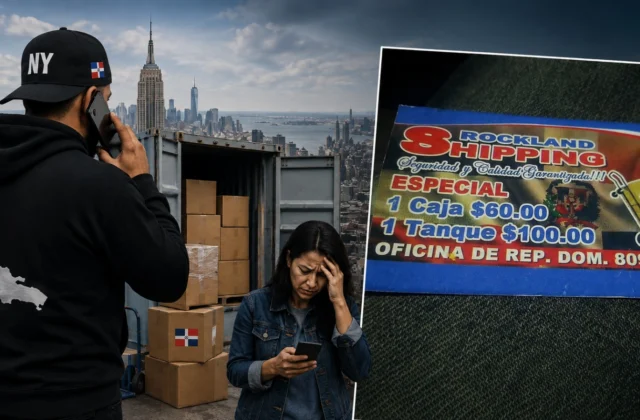 Dominicano en NY es acusado de estafar a clientes con envíos de cajas a RD; más de 20 denuncian pérdidas