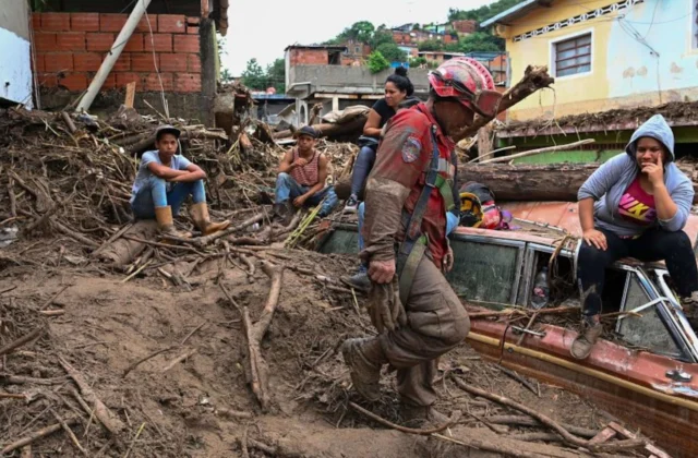 El Gobierno de Venezuela registra afectaciones en toda Caracas tras fuertes lluvias