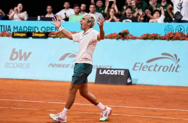 El español Mérida sucumbe ante el pujante Tien en el Masters 1000 de Montreal