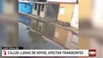Imagen relacionada: residentes ensanche denuncian hoyos lodo